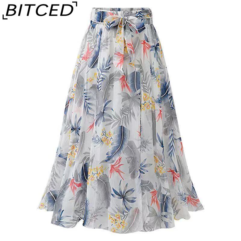 

BITCED Женская модная повседневная летняя весенняя юбка M