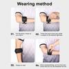 Built-in Silicone Pad Tennis Elbow Brace Pressurized Golf Elbow Strap  Gym Sport
