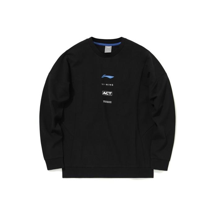 

Толстовка с капюшоном и принтом логотипа Li Ning Training Hoodie для мужчин, черная AWDQ443-1 S