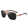 Polarized Sunglasses Men'S Intelligent Color-Changing Day And Night Dual-Beam Retro Driving Glasses Fishing Tide