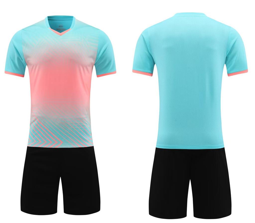 Soccer Uniform Set Printing Number: Adult Quick-Drying Breathable Soccer Uniform, Children'S Student Training Clothing, Sportswear
