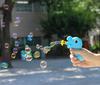 Tatsuya Dinosaur Bubble Manual Bubble Gun with Bubble Solution Colors x 4 Bubble for Street and Gun Battery-Free (3 Guns), 12-Pack [Perfect