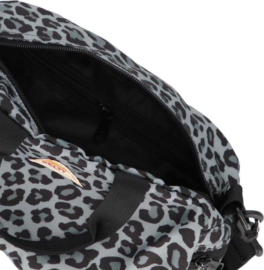 Kelty Mini Holiday Duffel Gray Leopard Print Bag, 3259261024, 0.21kg,