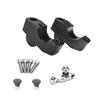 LEDISHUN Motorcycle Setback Spacer for CB650R (2019-2023) - Handlebar Upper Holder, 28mm Up, 20mm Back (Black)