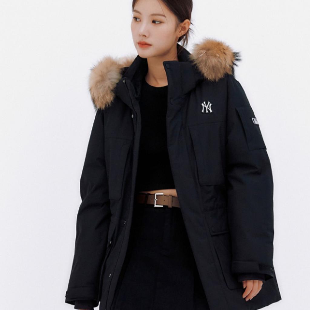 New MLB New York Yankees Down Jackets Unisex Black 3ADJB0836-50BKS