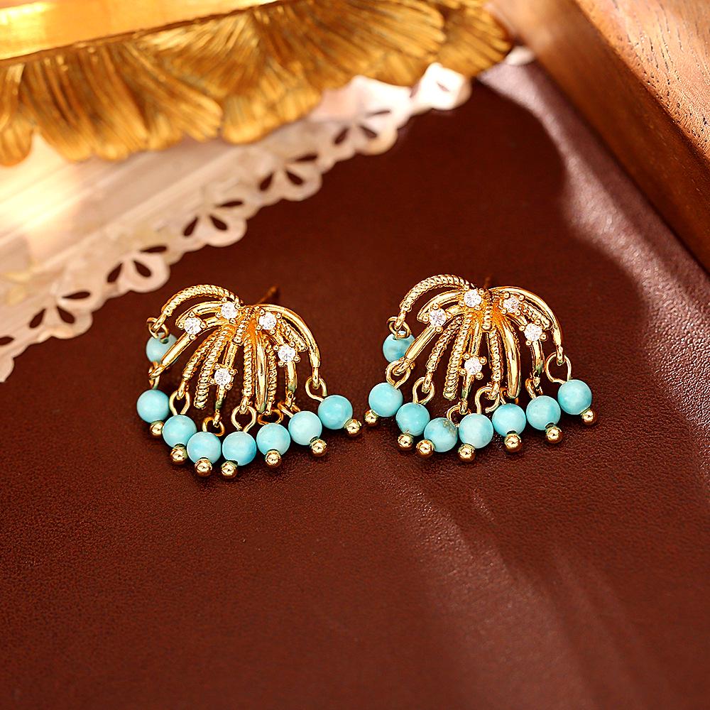 Элегантные Осенне-Зимние Серьги-Каскады «Фейерверк» – Высококлассные Романтичные Праздничные Украшения