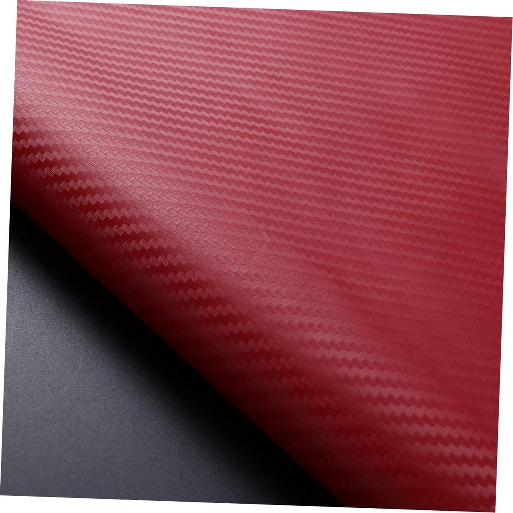 AKOOSY Roll Carbon Fiber Red Vinyl for Car