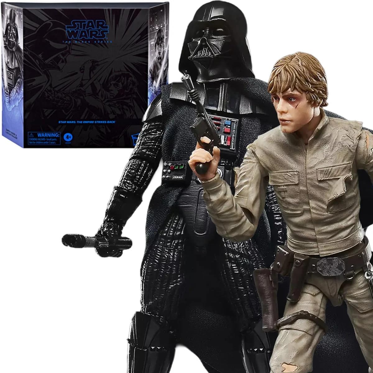 [Amazon.co.jp Exclusive] Hasbro Star Wars Black Series Darth Vader & Luke Skywalker, Star Wars Episode V: The Empire Strikes Back Premium Collection 1