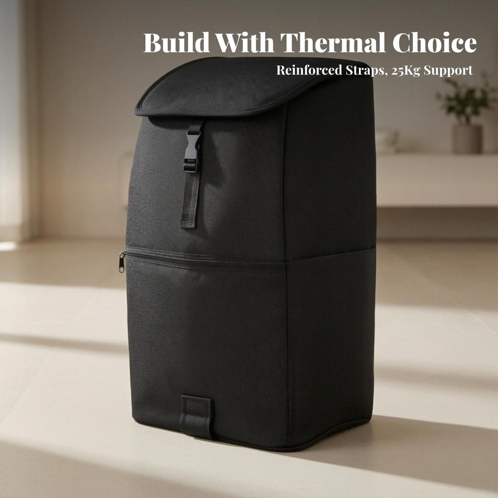 Waterproof Foldable Shopping Bag | Structured Boxy Shape, bag,
