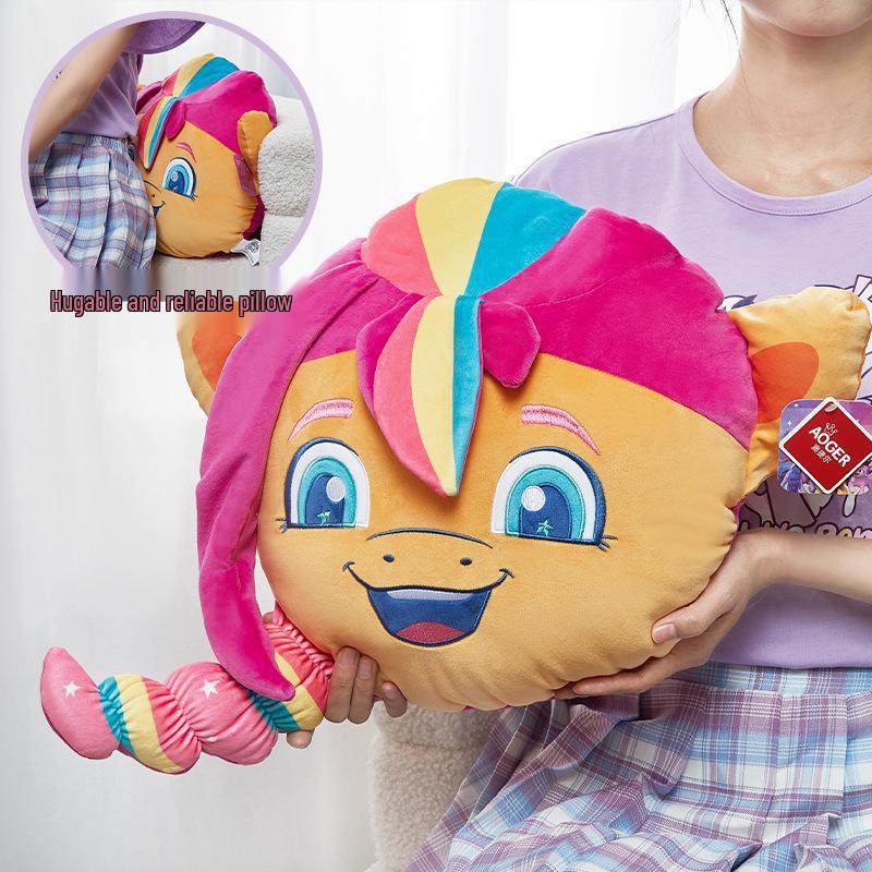 My Little Pony Plush Toy: Cute Stuffed Animal & Sleeping Pillow for Girls