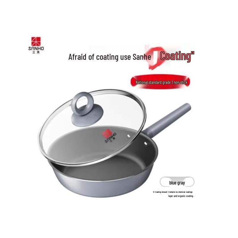 Sanhe Titanium-Infused Non-stick Stainless Steel Wok