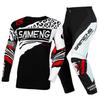 Motocross Kinder Set MX Trikot und Hose Kinder Set Dirt Bike MTB DH UTV Enduro Ausrüstung Kombi Off Road Jugend Rennanzug