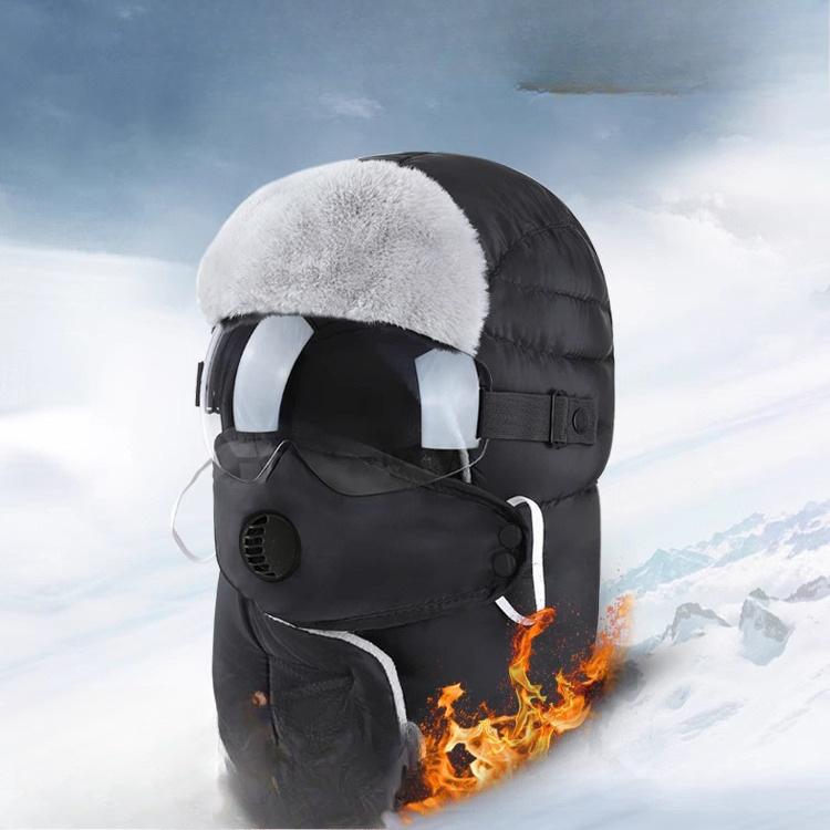 New Lei Feng Hat for Men and Women In Winter Cold Protection Ear Protection Northeast Outdoor Cycling Windproof Warmth Plush Velvet Thickened Hat