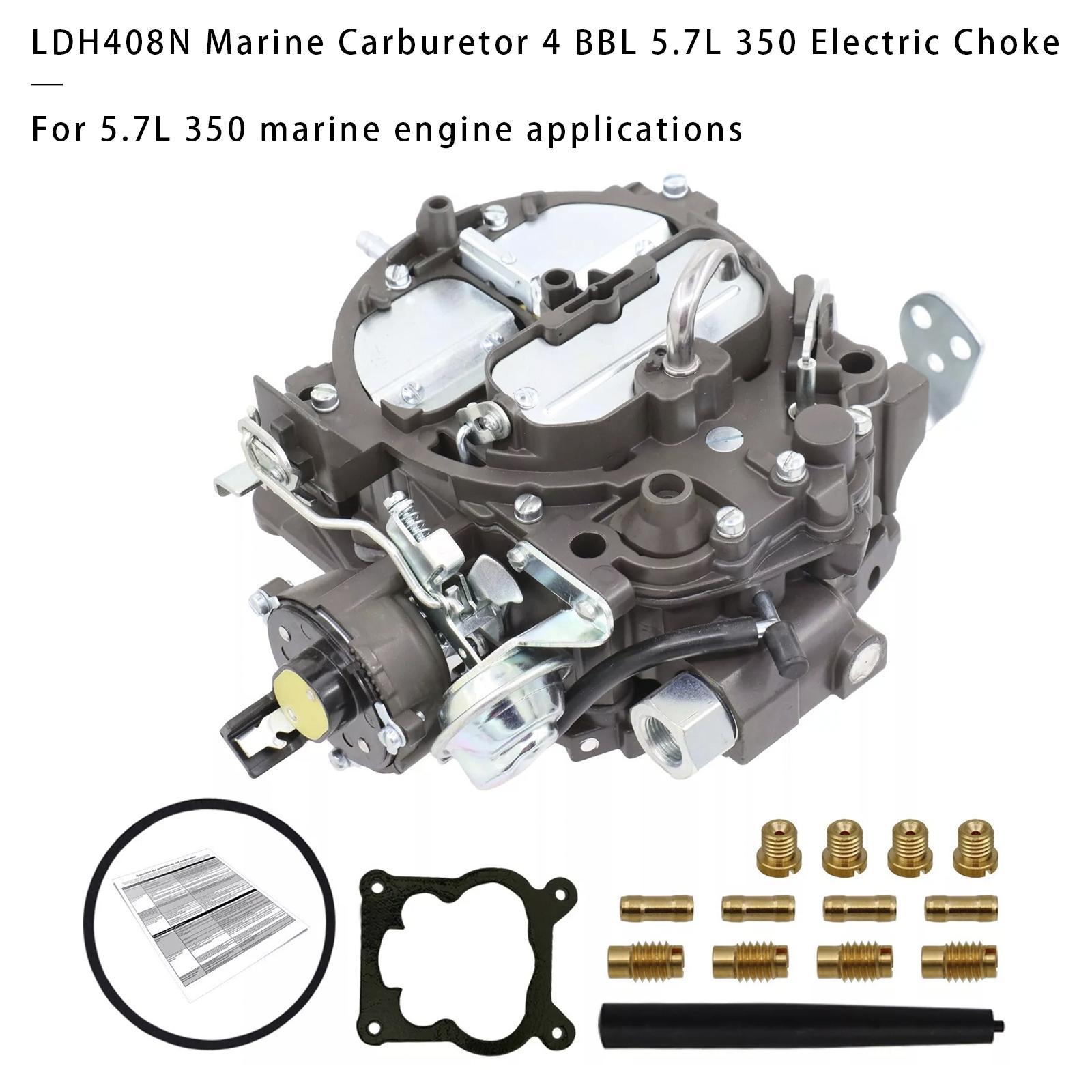 

LDH408N Морський карбюратор 4 камери 5.7л 350 Електричний дросель