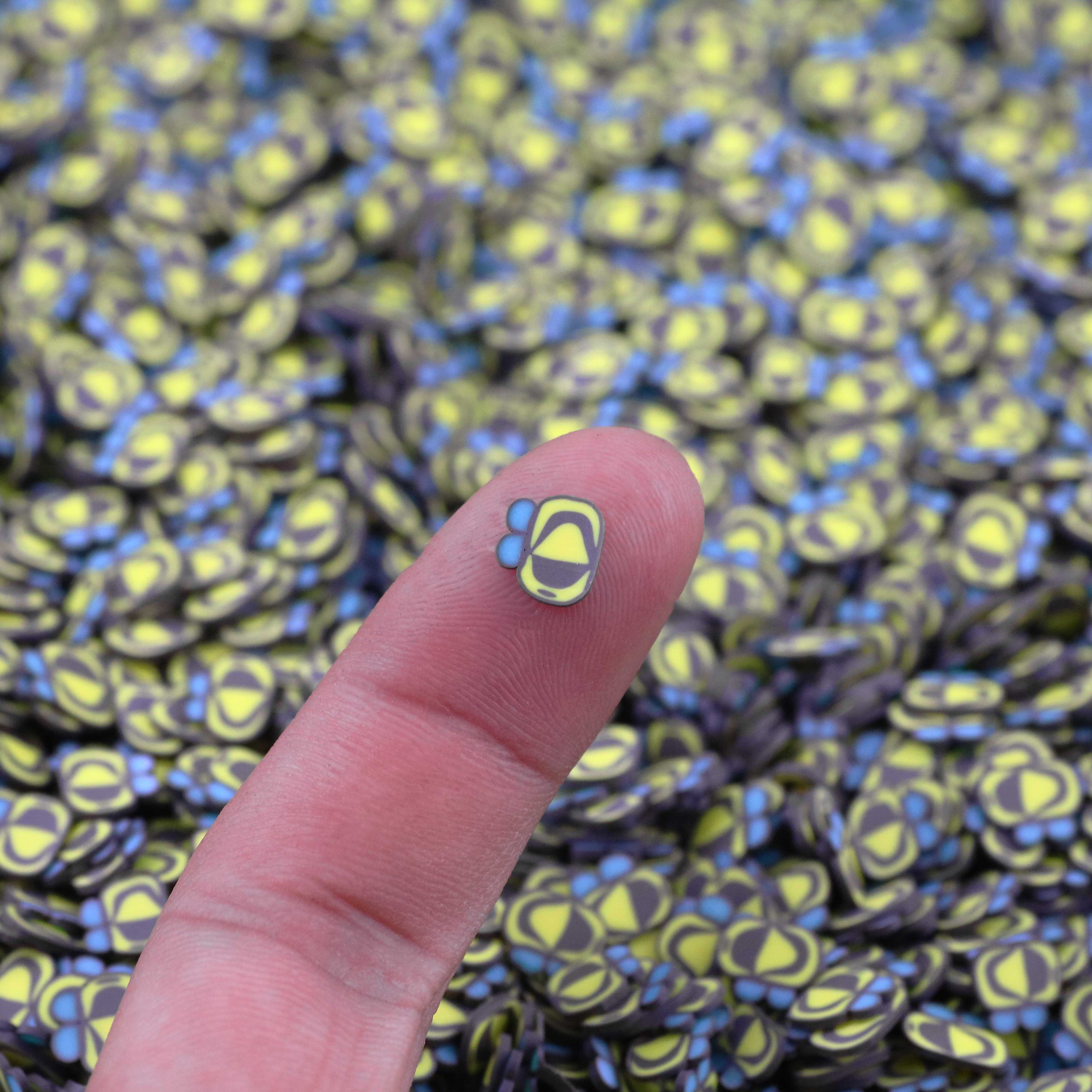 1KG Easter Bees Polymer Clay Slices Sprinkles For Slime DIY Crafts 1kg/bag