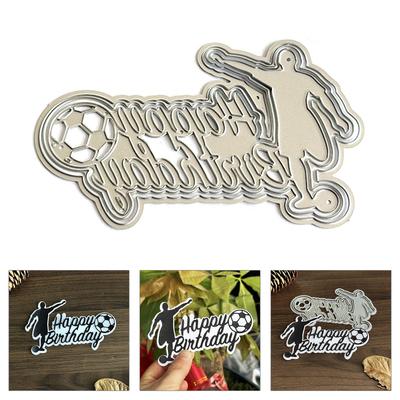 Alles Gute zum Geburtstag Metall Stanzformen Kohlenstoffstahl Schneidformen Prägeschablonen Formen für Karte Scrapbooking Dekoration
