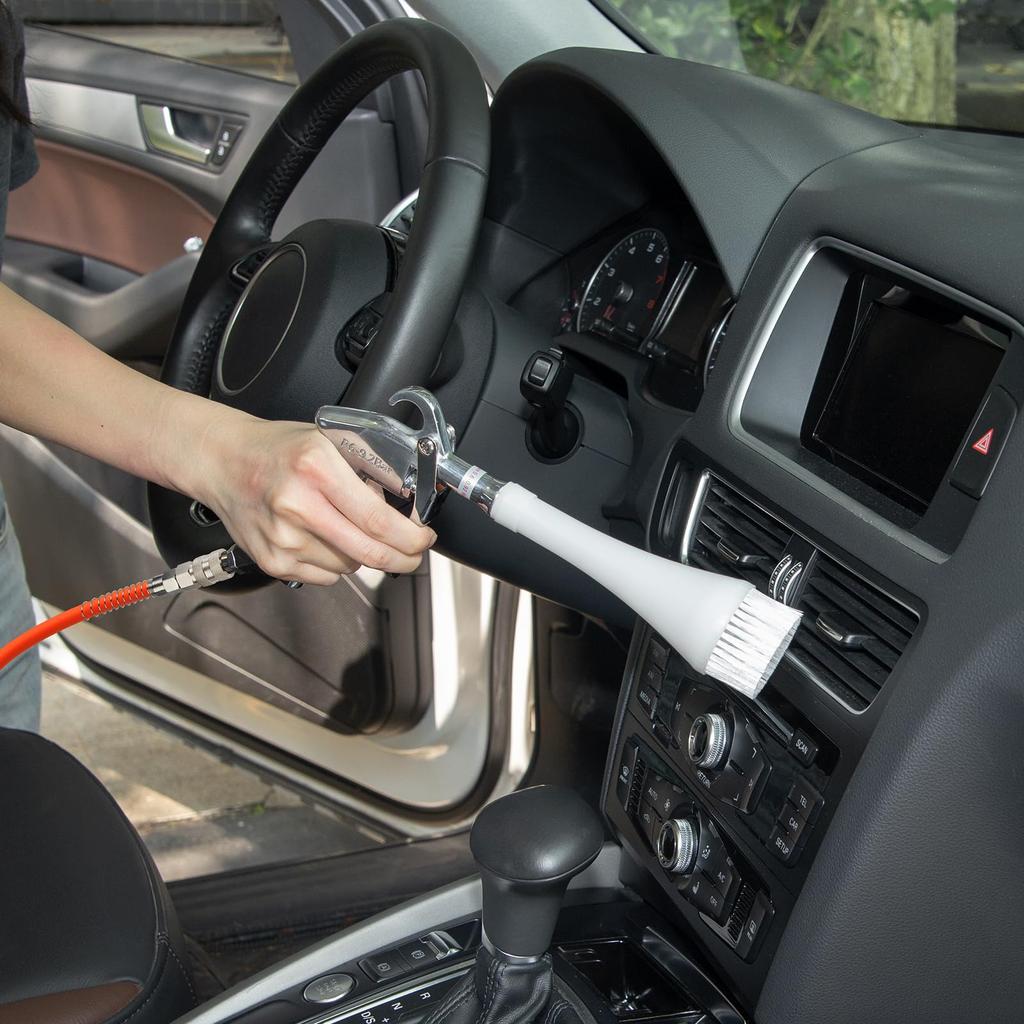 Aluminum Car Cleaning Gun Tapered Nozzle 6-9.2Bar with 2 Sets