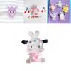 Lovely Cartoon Animal Resin Decorations For Diy Crafts Cream Gel Material