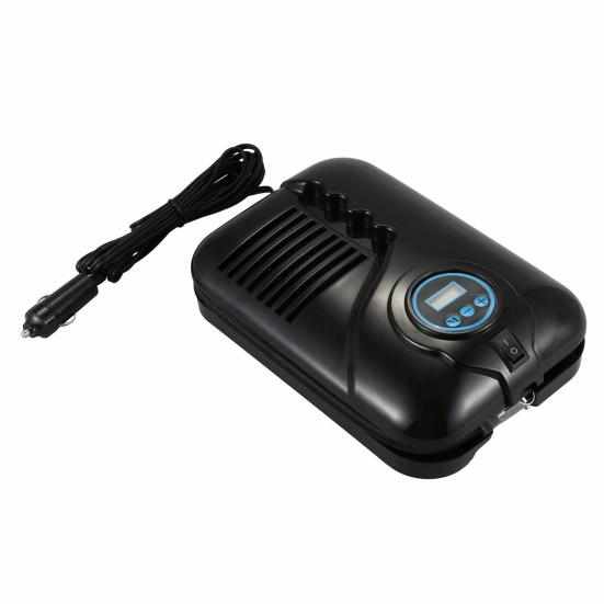 

Практичный автомобильный воздушный насос перезаряжаемый портативный с длительным временем ожидания чёрный