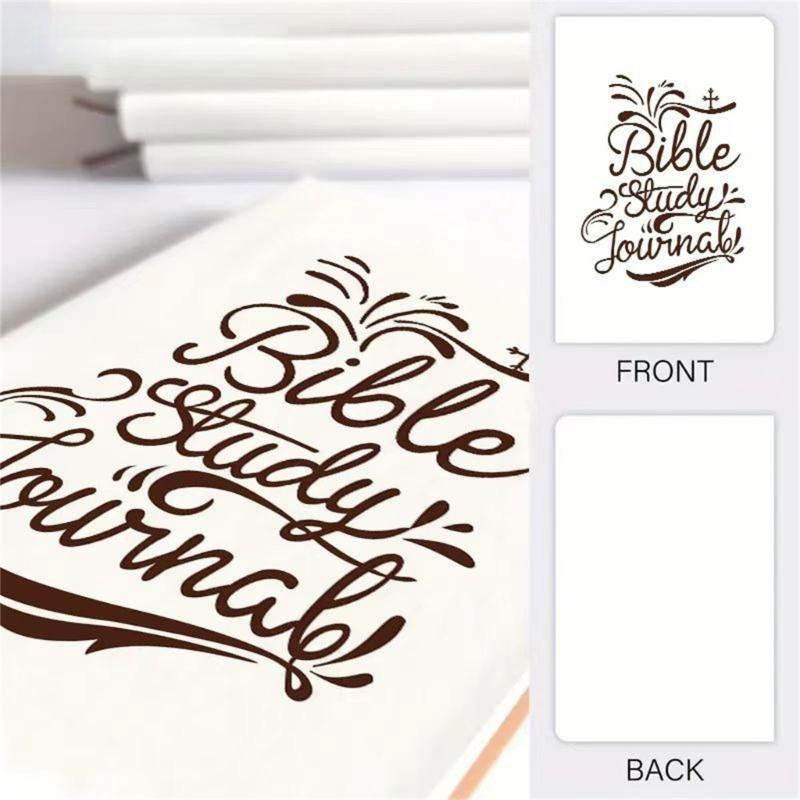 Abbey Notebook Incorporating SOAP Approach For Organized Bible Study And Plea Reflection