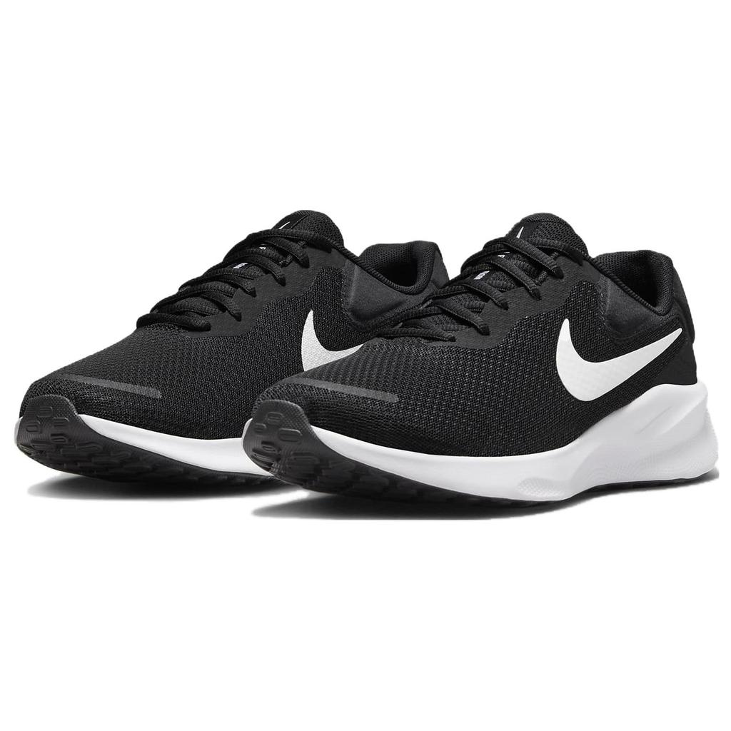 New Nike Revolution 7 Wide 'Black White' Women's FZ6829-001
