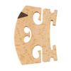 4/4 Violin Bridge Maple Wood Violin Bridge for 4/4 Size Violin Musical Instrument Parts Accessories