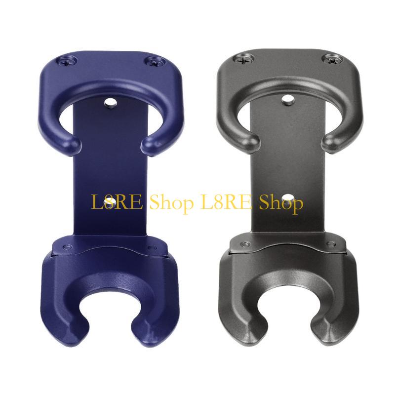 L8RE Convenient Ventilated Hair Dryer Wall Mounted Hairdryer Stand Support Cradle for Bathrooms or Beauty Salons