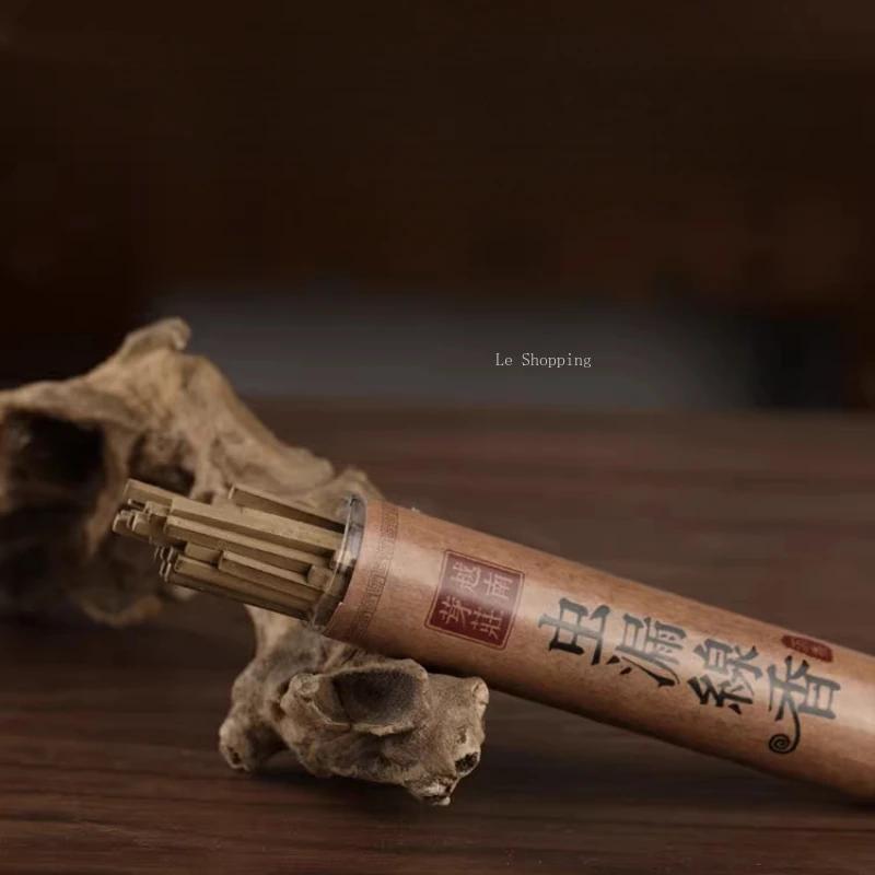 Nha Trang Natural Non-stick Powder Agarwood Insect Leakage Stick Incense Home Purify The Air Remove Odor and Calm Stick Incense