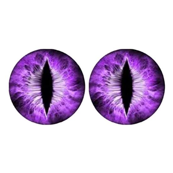 1 Paar Beast Eyes Koplampstickers Realistische Oogstickers Weerbestendig UV-Bestendig Vinyl Eenvoudige Applicatie Uniek Accent voor Vrachtwagens & Off-Road