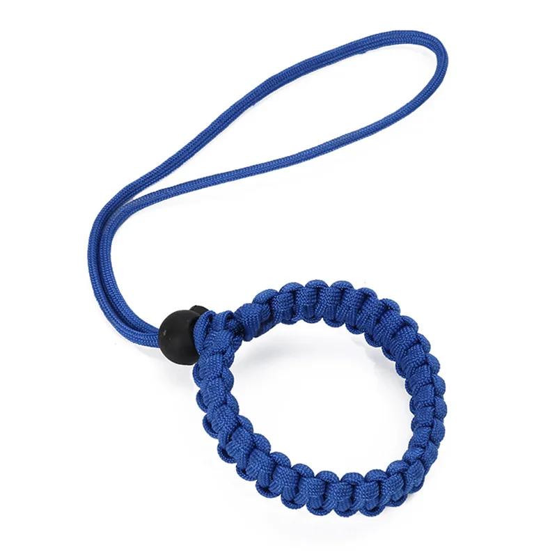 

Umbrella Rope Bracelet Camera Hanging Rope Bracelet, Suitable for All Camera Photographers Gift Selection Adjustable Wrist Strap синий