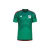 adidas Mexiko 22 Heim Authentic Trikot Asiatische Größe 'Vivid Green' Herren HD6898
