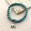 Lucky Natural Stone Beaded Bracelet Fashion Cute Elephant Unisex Bracelet Jewelry Bracelet