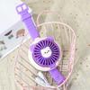 USB Charging Portable Cute Watch Fan 3 Speeds Watch Small Fan Capybara Electric Fan  Student