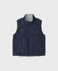 Gramicci Reversible Sherpa Vest Navy / Grey