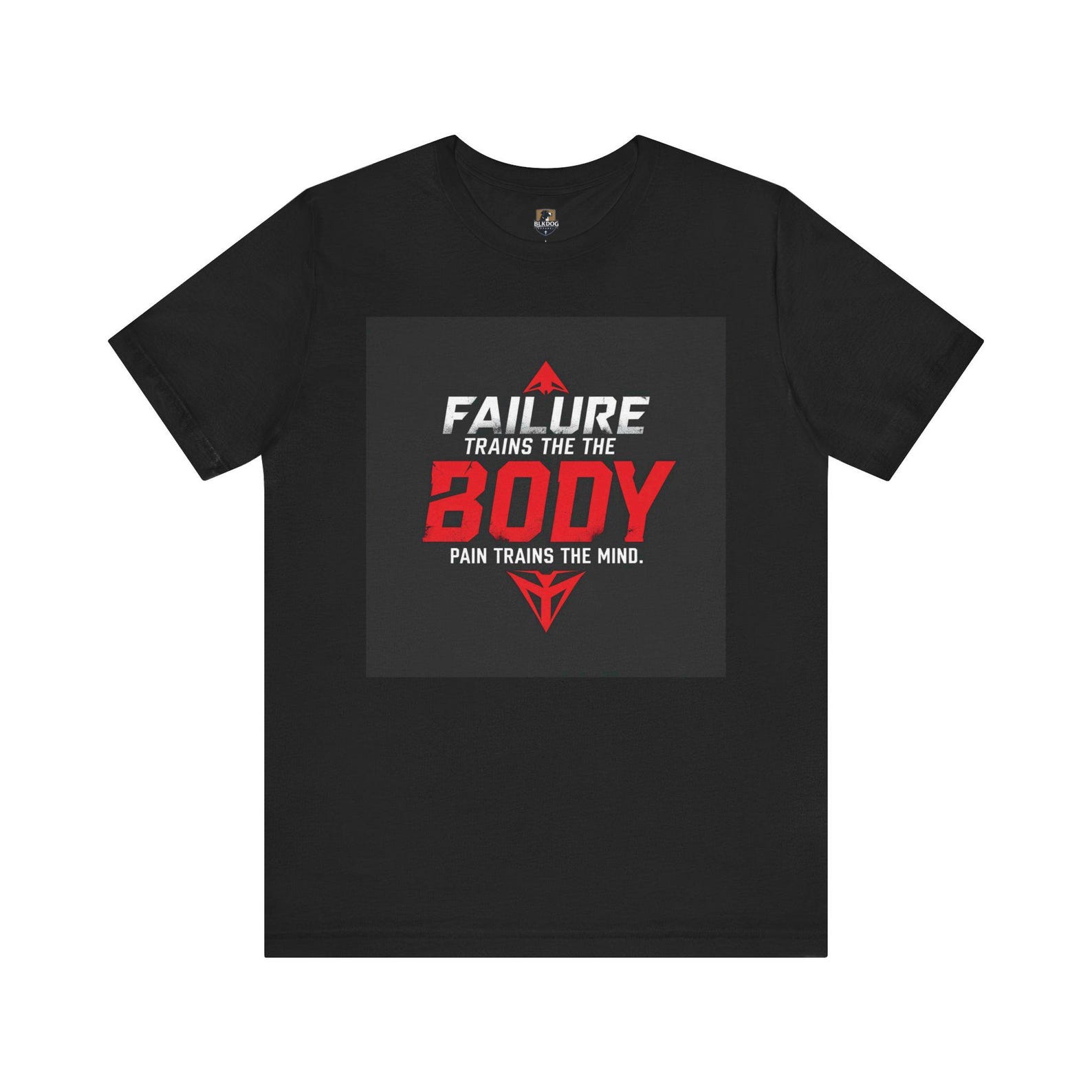 Motivational Fitness Tee, Gym Shirt, Workout Apparel, Unisex Tee, Fitness Motivation, Body Mind Train Shirt M