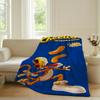 Fashion Food Print C-Cheetos Blanket For Sofa Office Bed Plane Travel Sleep Read Relax Camping Soft And Warm