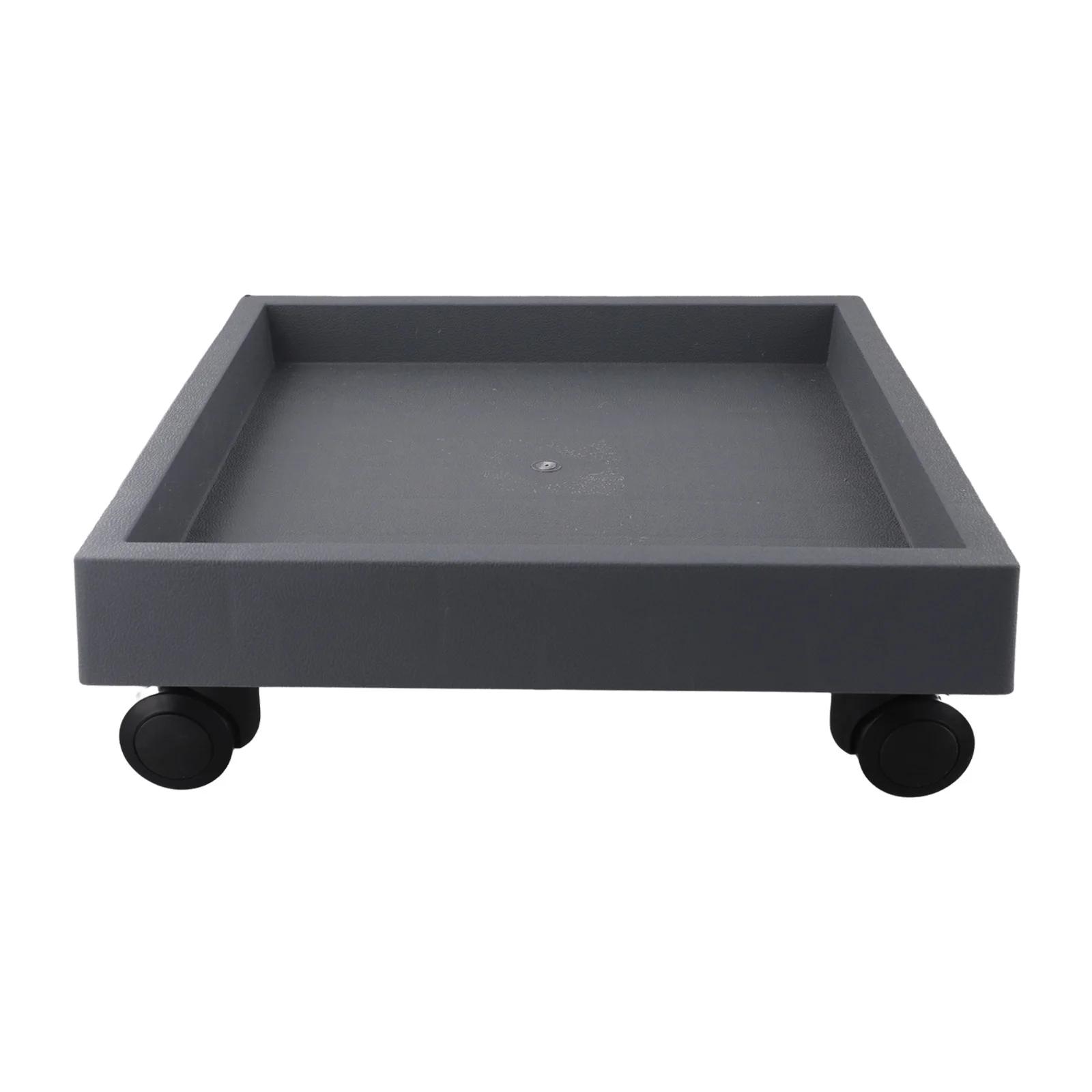 Square Plant Pot Stand With Wheels