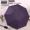 12-Rib Dual-Use Sun & Rain Umbrella for Men & Women - Large, UV Protection, Folding Double-Person Design