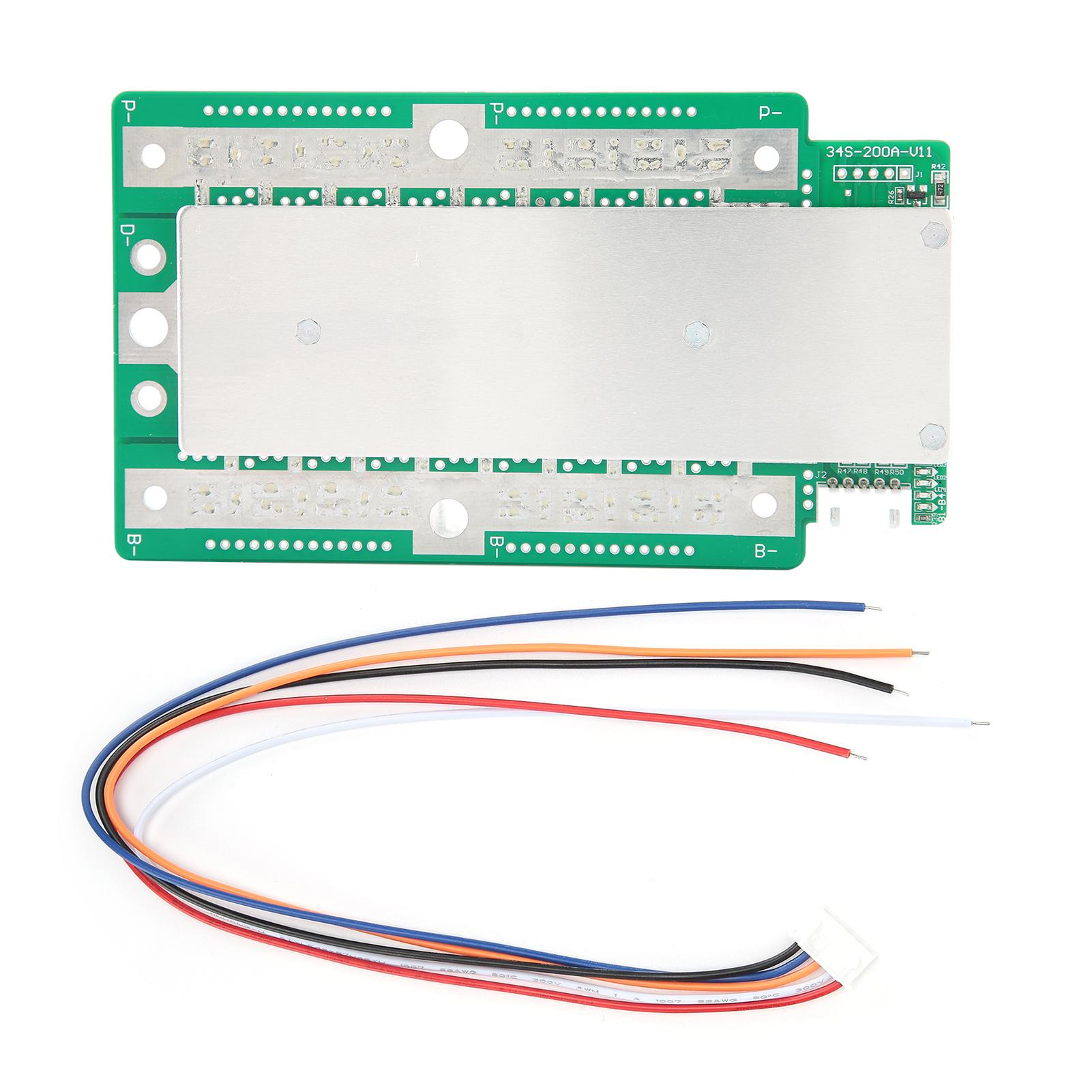 

100A для LifePo4 Літій-залізо-фосфатної Захисної Плати Підтримка 2 Секундного Балансування Напруги