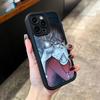 M-Mystic M-Messenger 707 Phone Case For iPhone 17,16,15,14,13,12,11,Pro,Max,Plus,X,XS,SE4,E,Mini Black Thickened Border Case