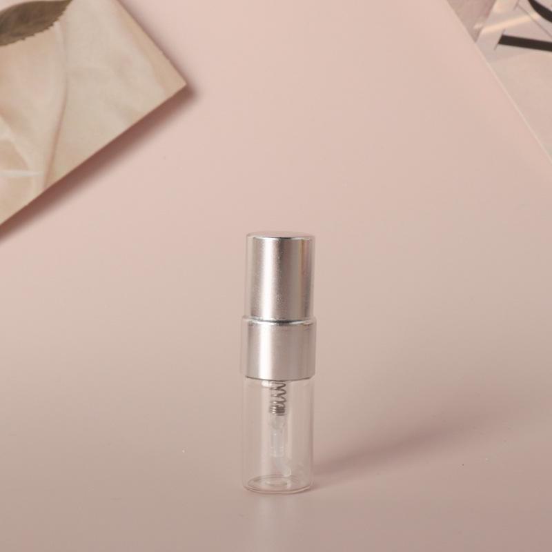 2/3/5/10ml High-End Transparent Glass Perfume Spray Bottle - Portable and Refillable
