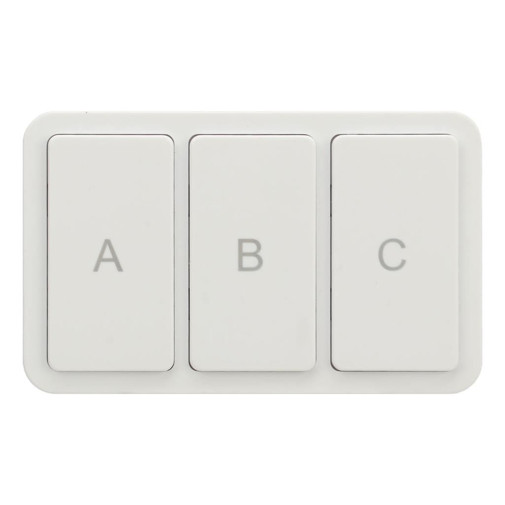 Smart Scene Button Remote 3 Gang Wireless Remote Control Switch for ZigBee for Home