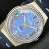 VINTAGE CITIZEN AUTOMATIC 8200 JAPAN MENS BLUE COLOR DIAL WATCH A709307-1