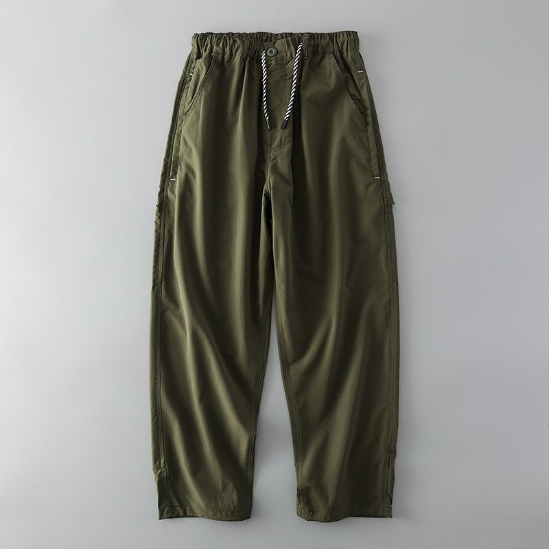Trendy Japanese Style Wind Speed Dry Function Thin Export Men's Pants