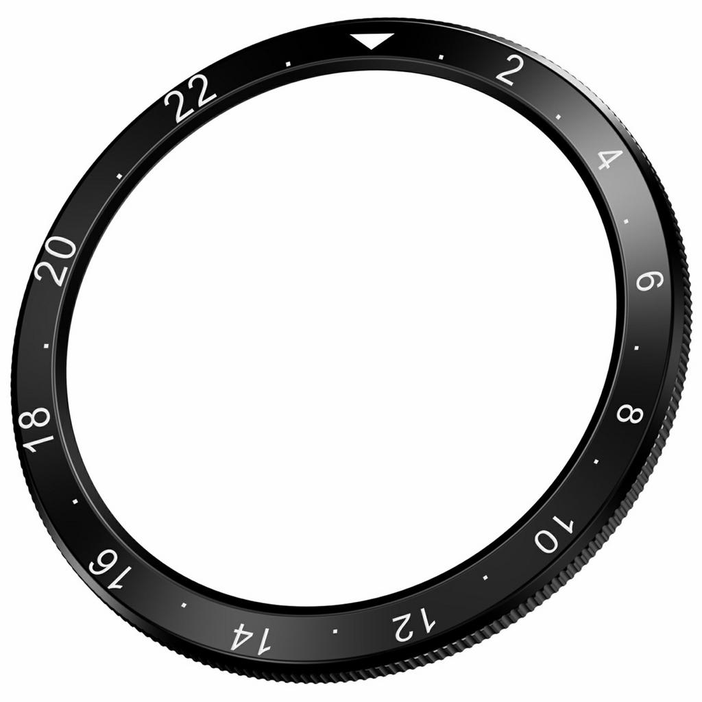 For Xiaomi Watch S4/S3 Numbers Dot Design PC Bezel Smartwatch Protective Ring