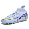 Neue Außenhandel High-Top Fußballschuhe Herren Jugend Sport Outdoor MG Stollen Kunstrasen Sportschuhe