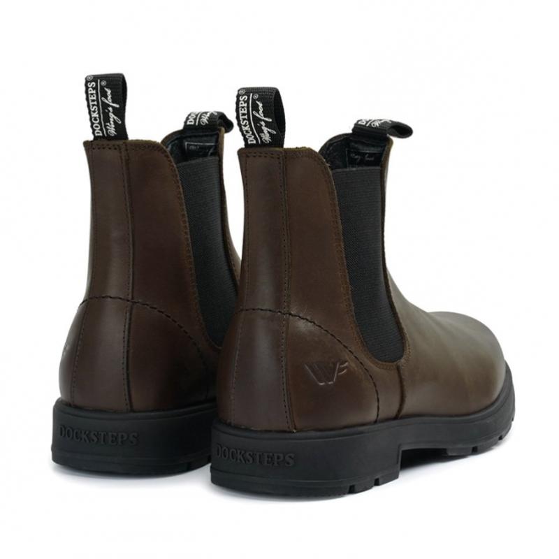 Skórzany But na Kostkę Męski Chelsea W715004qc M Sc