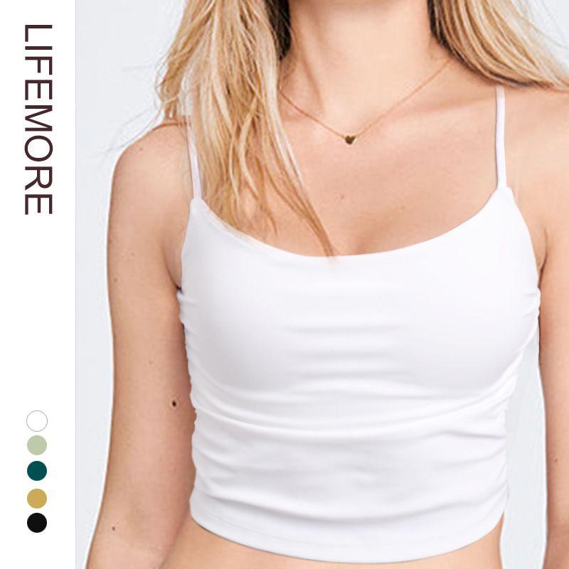 

Yoga Outwear Sling Integrated Sports Running Chest Pad S White