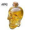 Contenitore per Vino alla Frutta a Forma di Teschio Decanter in Vetro Bottiglia Whiskey Gotica 3D con Tappo Unico Tappo Regalo Dispenser Liquori Novità per