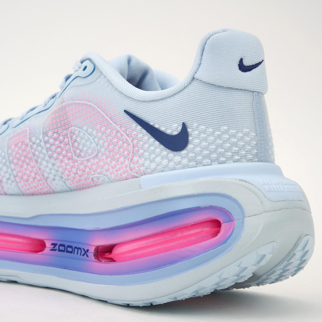 Nike Vomero Premium Blauton Damen-Sneakers Tiefkönigsblau Aluminium Rosa-Zauber HM5973-400